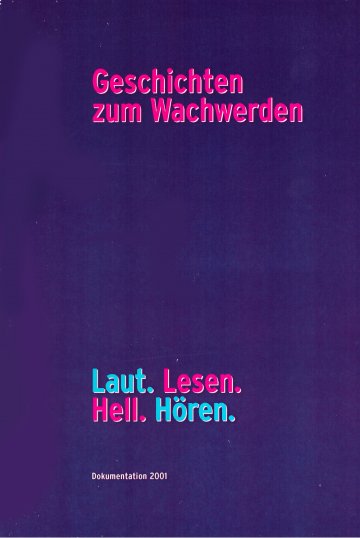 violettes Buchcover mit rosa Titel